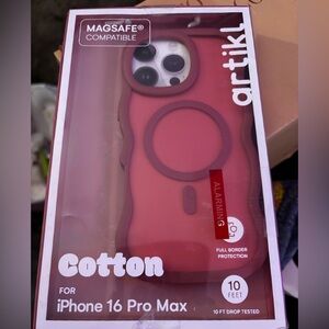 Cotton for iPhone 16 Pro Max “artikL” phone case